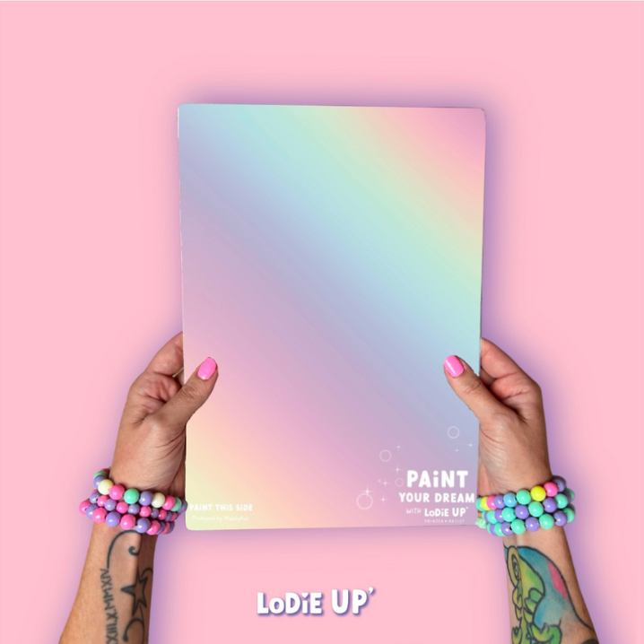 LODIE UP Rainbow Practice Board - Perfect for Kids' Learning & Play, Ideal for Home, School, and Outdoor Activities