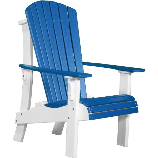 Royal Adirondack Chair - Premium Outdoor Patio Furniture for Backyard, Garden & Poolside Relaxation - Durable & Weather-Resistant Wooden Lounge Chair for Comfortable Lounging