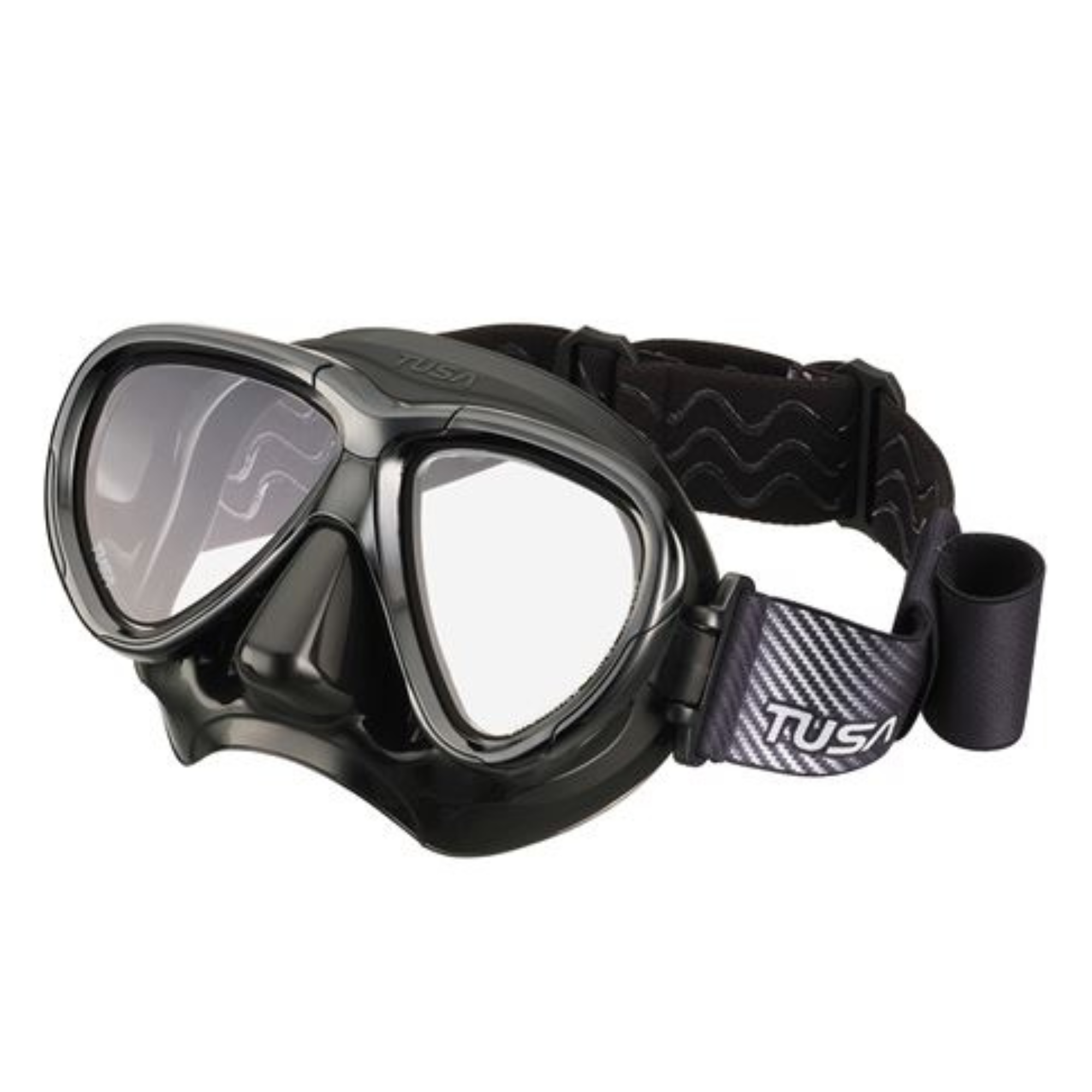 TUSA Intega Snorkeling Mask with Comfortable Fabric Strap - Perfect for Scuba Diving, Snorkeling & Underwater Adventures