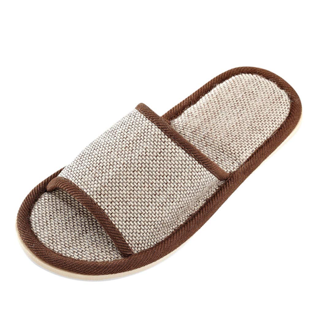 Memory Foam House Slippers for Men - Soft Cushioned Open Back Indoor Slippers with Arch Support - Perfect for Relaxing at Home, Lounging & Comfortable Wear