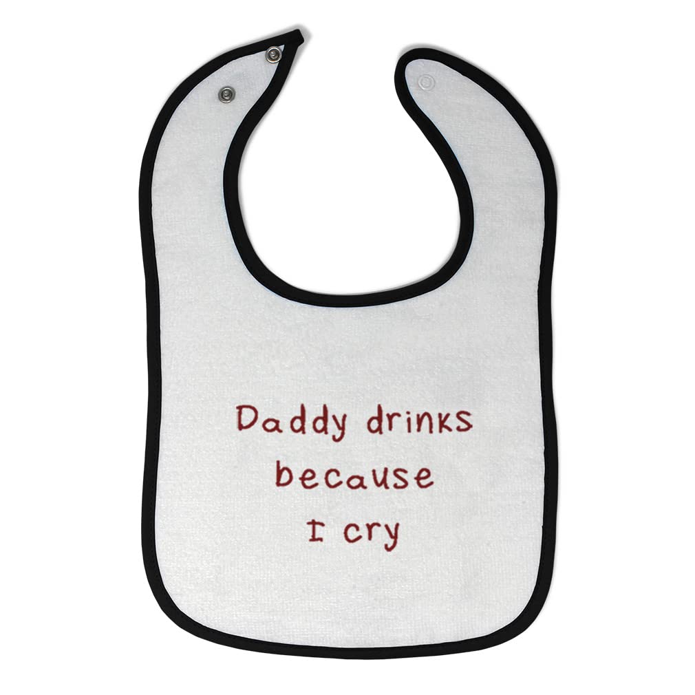 Funny Dad Baby Bibs & Burp Cloths Set - 