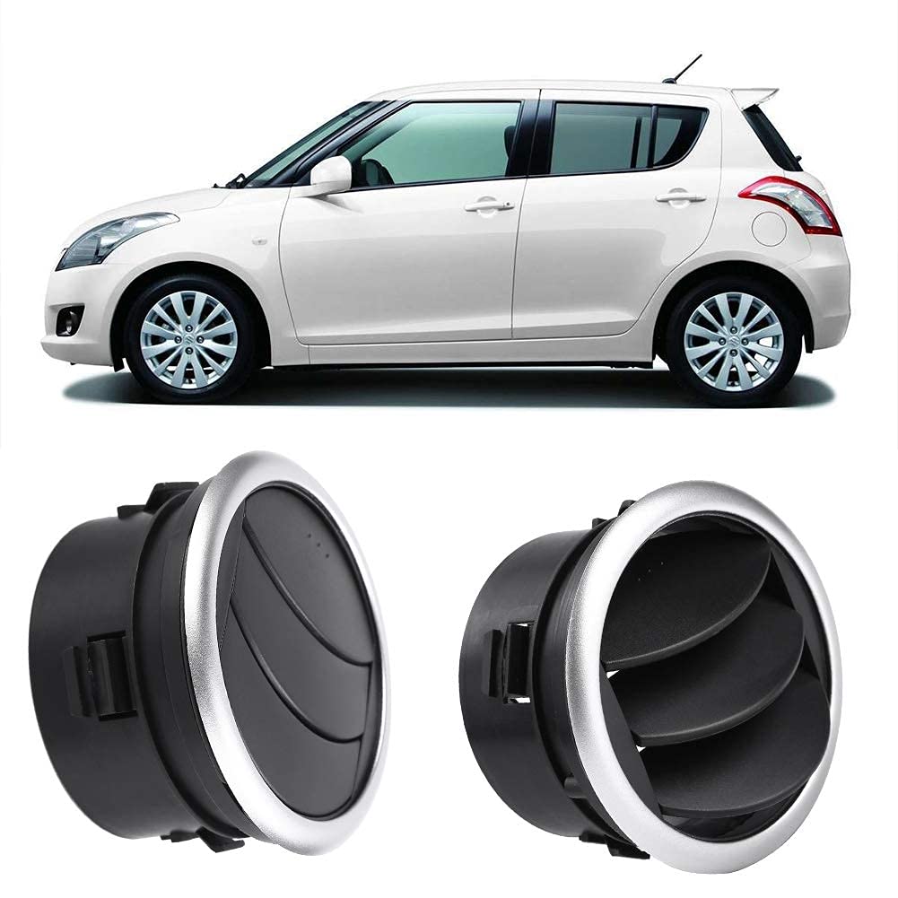 Universal Car AC Vent Deflector - Compatible with Suzuki SX4 & Swift 2005-2013 Models - Adjustable Airflow Dashboard Vent Outlet for Precise Cooling - Perfect for Summer Driving & Long Road Trips