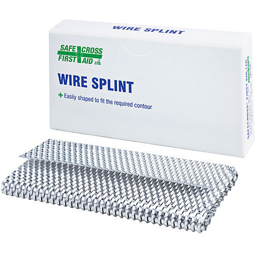Aluminum Wire Splint Mesh 9.8 x 61 cm (3.86 x 24 Inches) - First Aid Medical Splinting for Fractures & Injuries - Emergency Trauma Care, Orthopedic Support & DIY Craft Projects