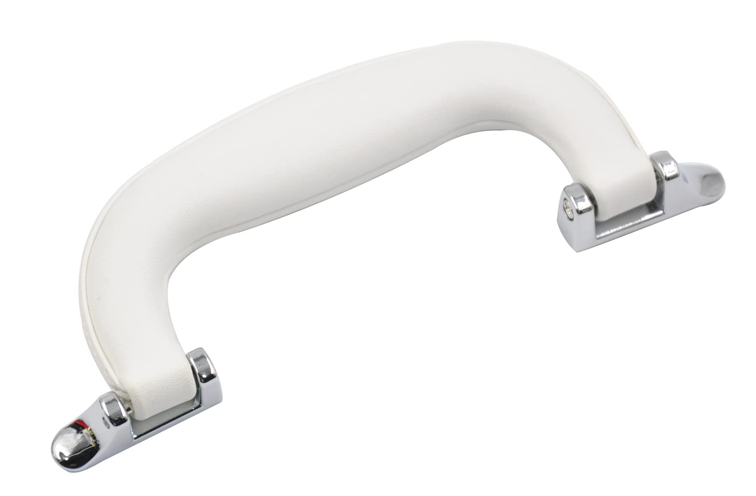 CynKen PU Leather Handle for Guitar Case & Luggage - White Silver | Durable & Stylish Grip