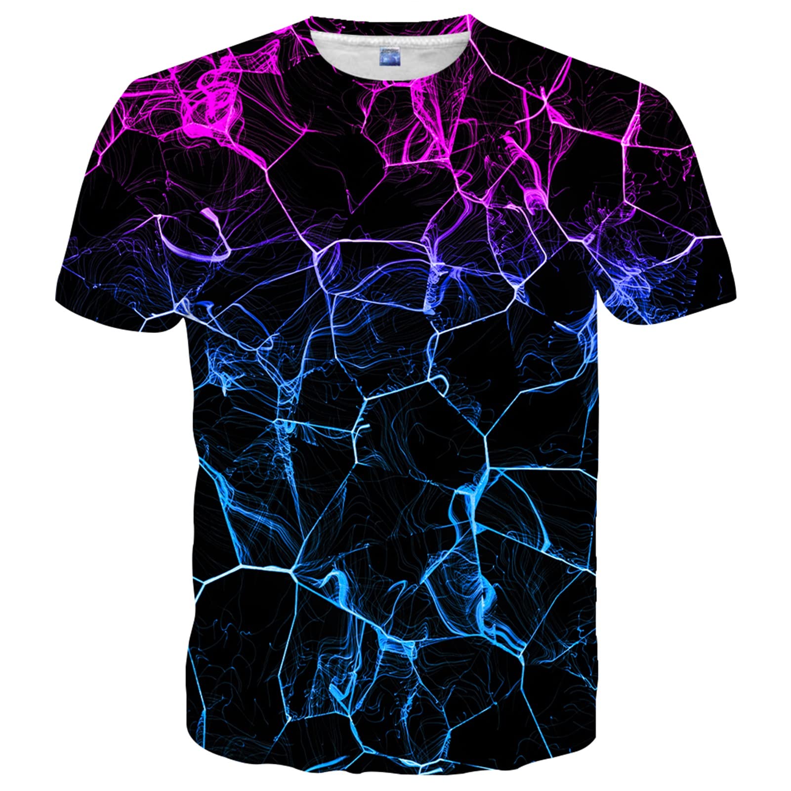 Yasswete Unisex 3D Printed Graphic T-Shirts for Men & Women - Comfortable Short Sleeve Casual Tops for Everyday Wear, Street Fashion & Summer Outfits