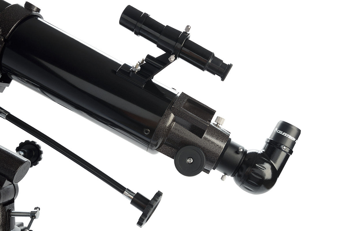 PowerSeeker 80EQ Telescope - 80mm Aperture Refractor Telescope for Astronomy Beginners with EQ Mount & Accessories - Perfect for Stargazing, Moon Observation & Astrophotography at Home or Outdoor Adventures