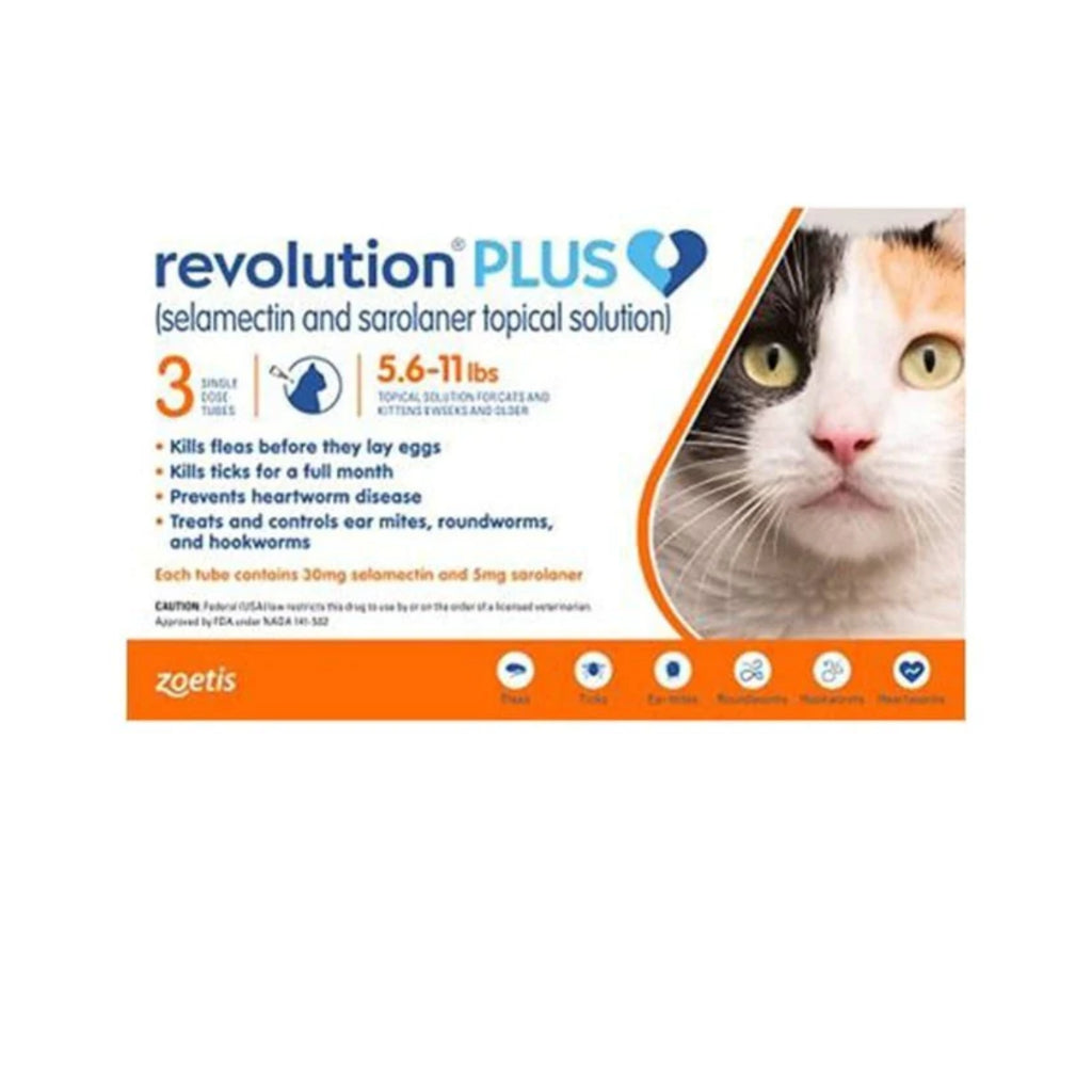 FDA Approved Revolution for Dogs & Cats - Flea & Worm Prevention Topical Treatment | Vet Recommended Spot-On Solution for Puppies, Kittens & Adult Pets | Home & Travel Protection