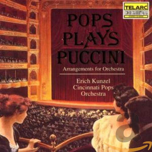 Pops Play Puccini - Classical Music CD for Relaxation & Dinner Ambience | Perfect for Home, Office & Romantic Evenings