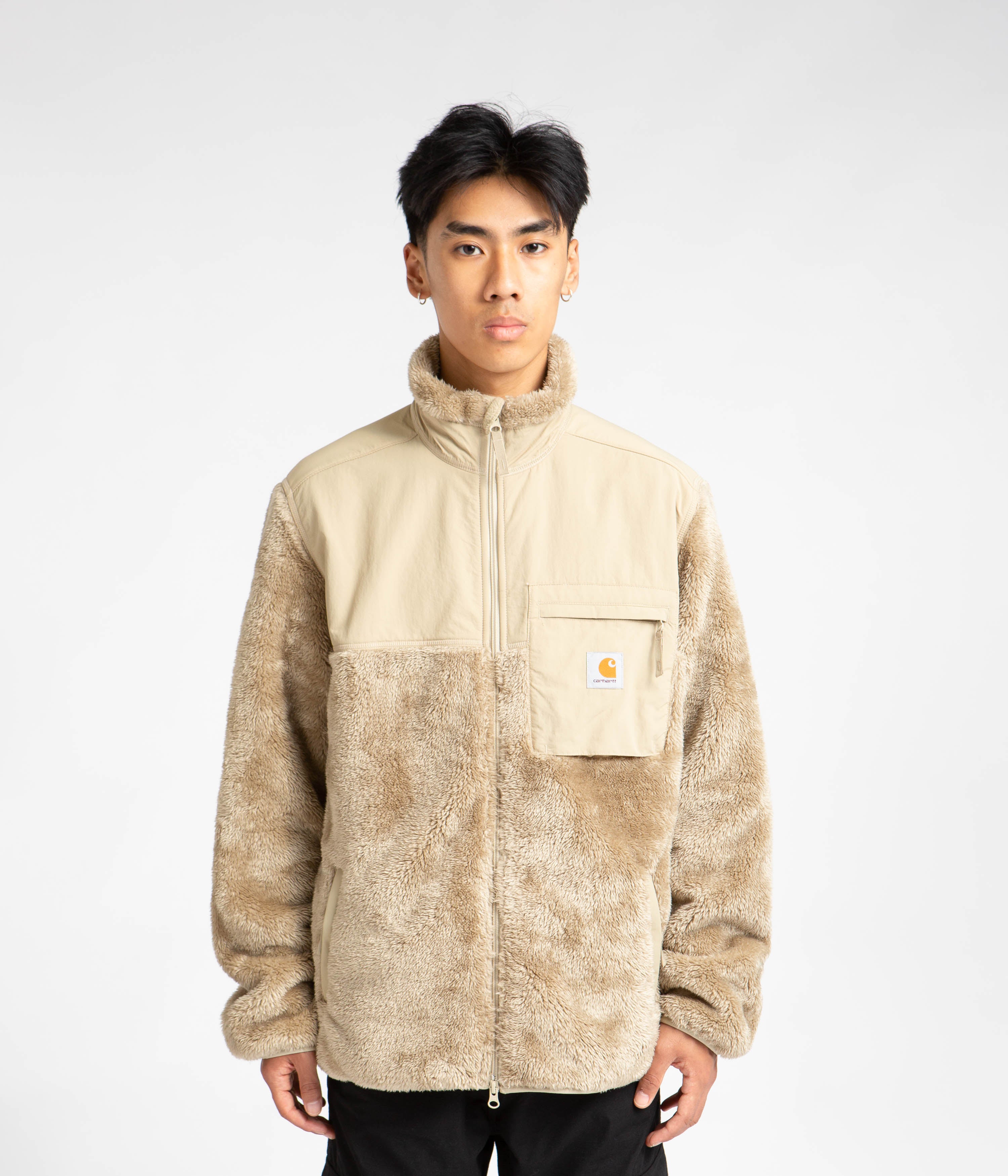 Carhartt Jackson Sweat Jacket for Men - Heavyweight Fleece Lined Hoodie with Front Pockets | Workwear, Outdoor Activities & Casual Wear