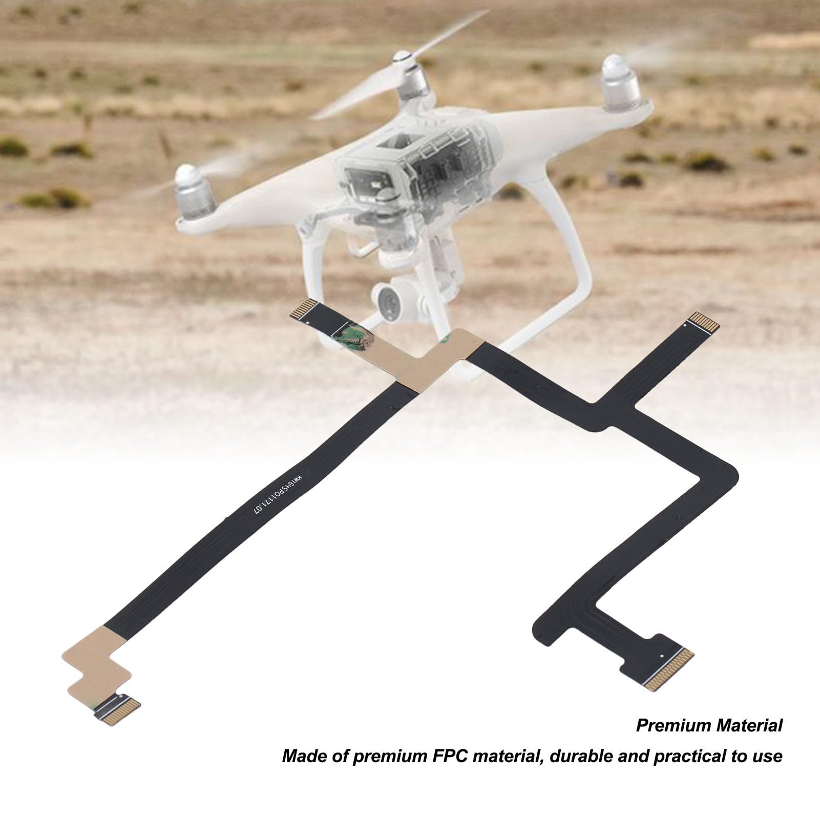 Flexible FPC Flat Cable Replacement for DJI Phantom 3/SE Drones - Durable Repair Part for Drone Maintenance - Perfect for DIY Fixes & Professional Drone Repairs