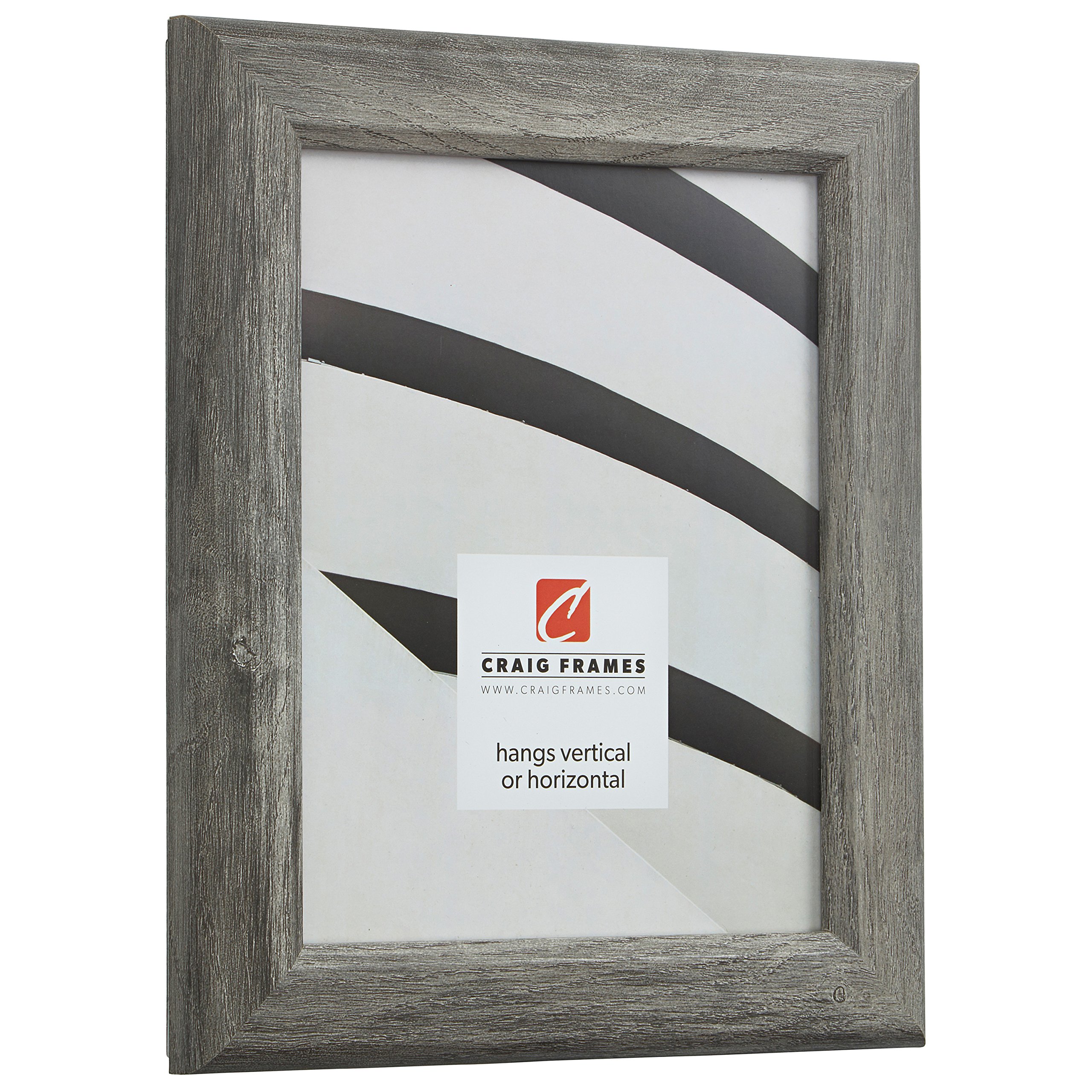 Craig Frames Arthur Picture Frame - 22 x 28 Inch Gray Barnwood Frame for Wall Art, Photos, and Posters - Perfect for Living Room, Bedroom, or Office Decor