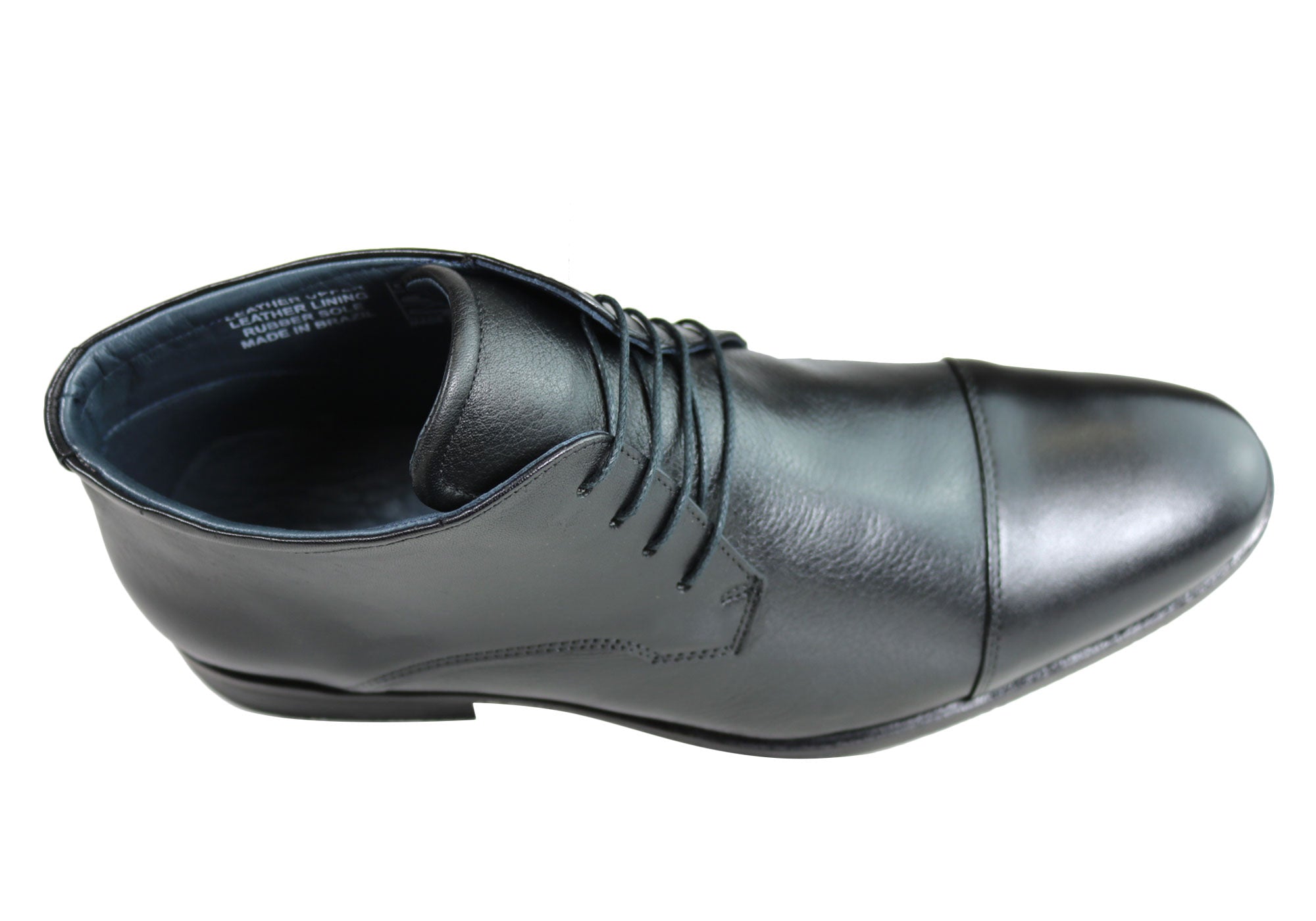 Savelli Colton Men's Comfortable Leather Lace-Up Boots - Handcrafted in Brazil - Perfect for Work, Outdoor & Casual Wear