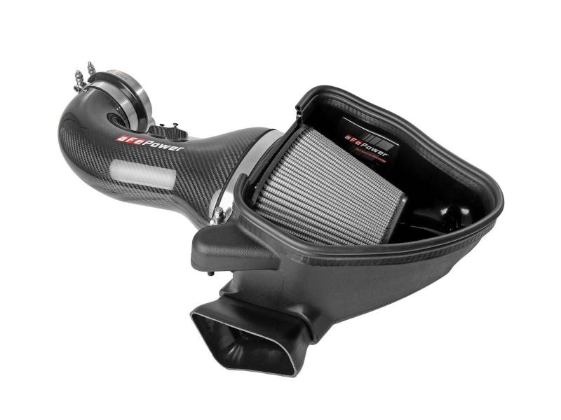 aFe 17-12 Chevrolet Camaro ZL1 (6.2L V8) Track Series Carbon Fiber Cold Air Intake System with Pro DRY S Filters - Performance Upgrade for Racing & Street Driving