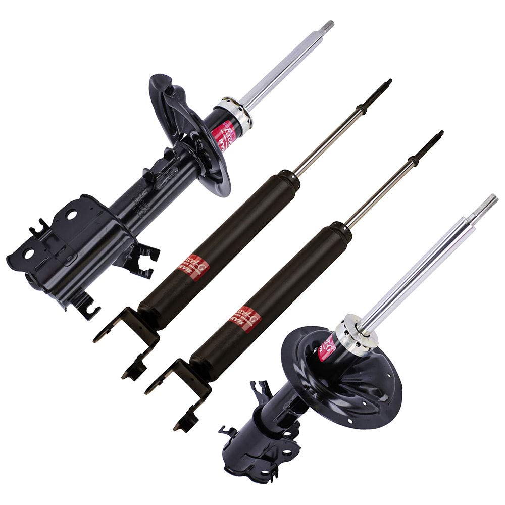 2002-2006 Nissan Altima Excel-G Front & Rear Shock Absorbers & Struts Set - 77-62853AQ - Smooth Ride & Enhanced Handling - Perfect for City Commuting & Highway Driving