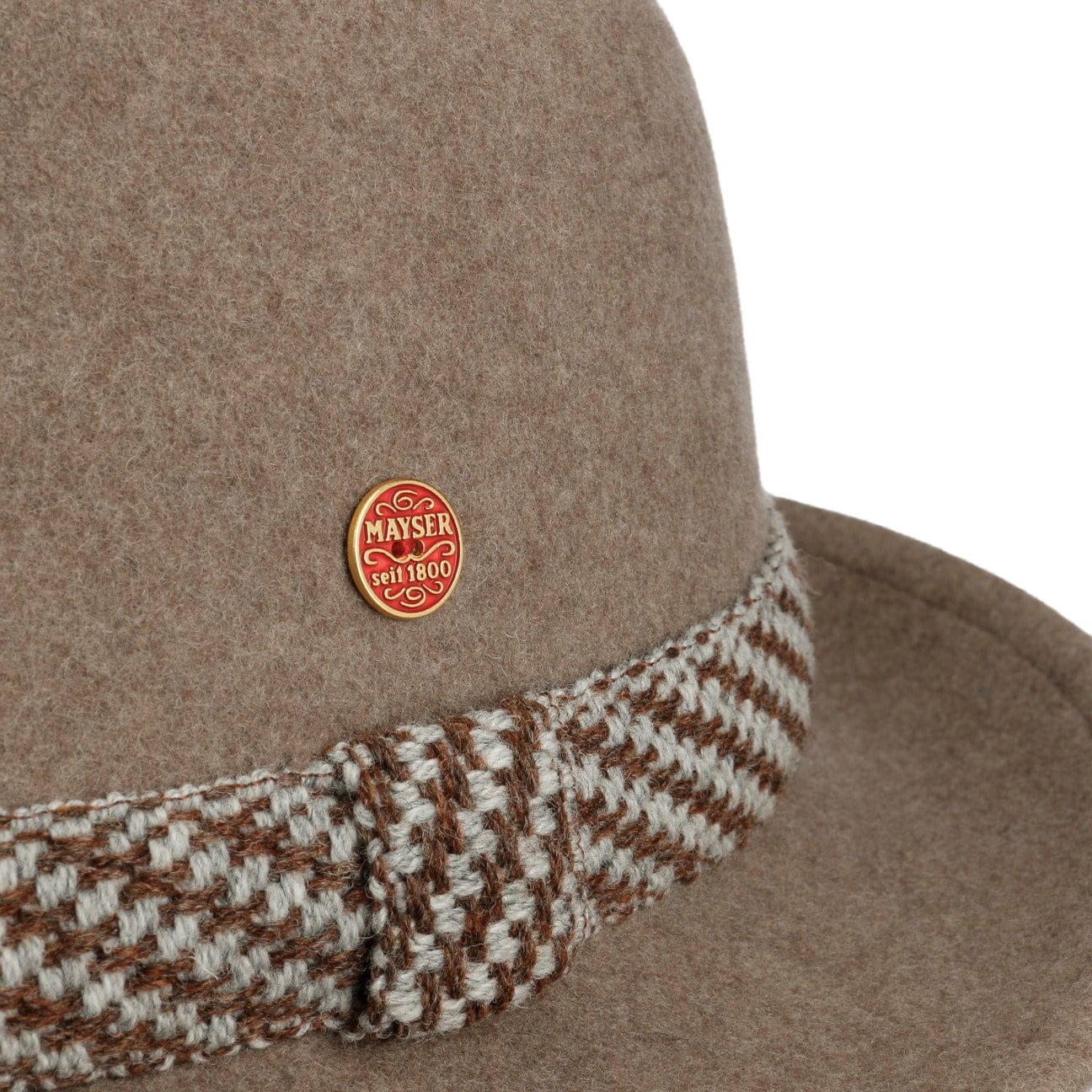 Premium Mayser Maleo Trilby Wool Fedora Hat for Men – Stylish & Comfortable Winter & Fall Fashion Accessory for Outdoor Events & Travel