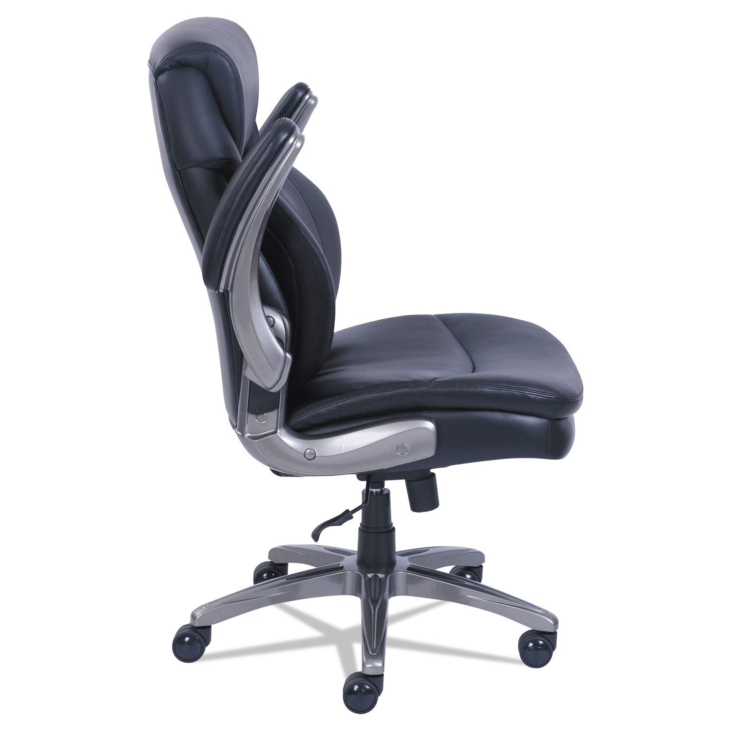 SertaPedic Cosset Mid-Back Executive Office Chair - Ergonomic Desk Chair with Adjustable Height (18.5