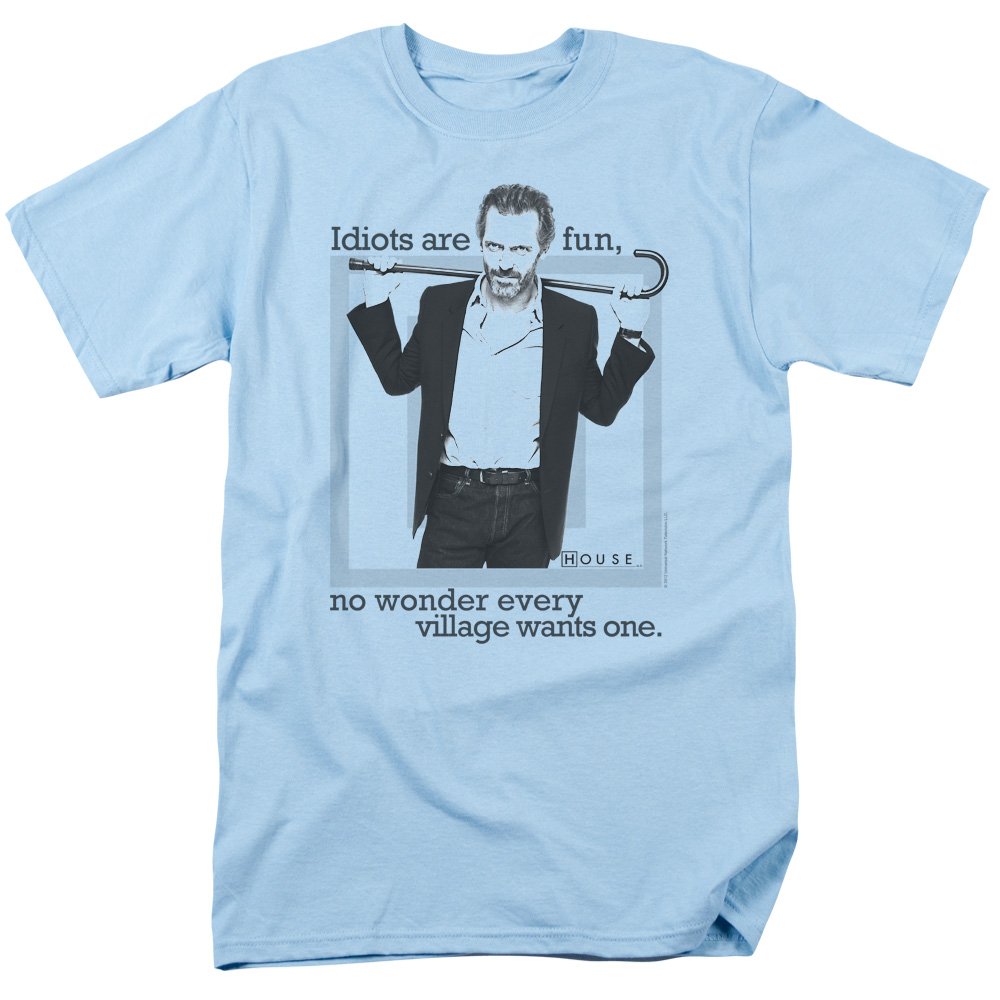 Funny Idiots Are Fun T-Shirt - XXXL Size for Men - Perfect for Casual Wear, Parties & Gifts