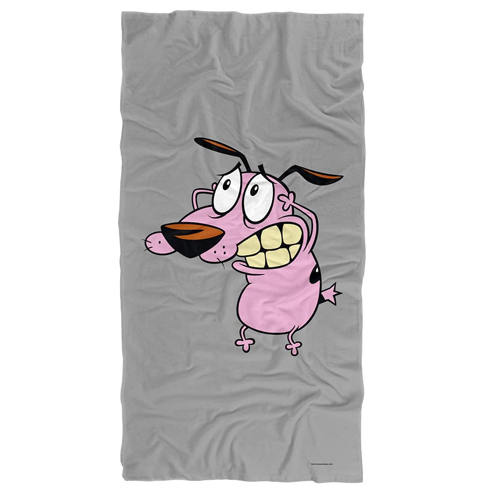 LOGOVISION Courage The Cowardly Dog Beach Towel 30