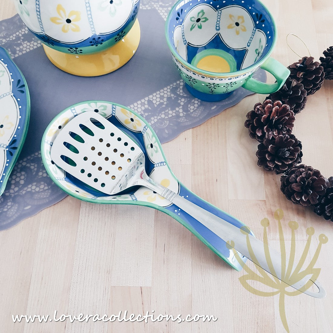 65% Off + Buy 1 Get 1 Free - Blue Nusa Beach Oval Platter - Perfect for Beach Parties, Picnics & Home Decor