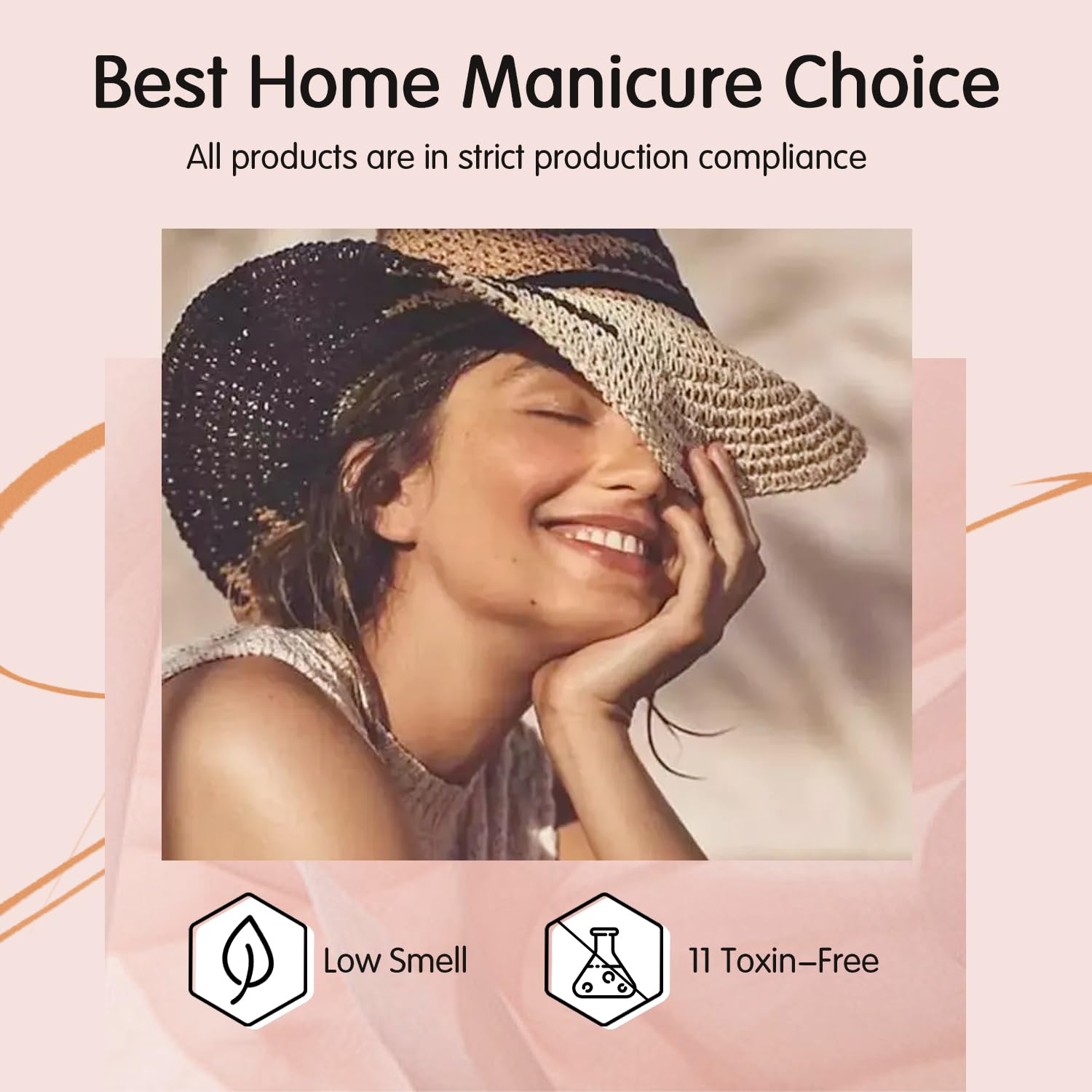 Nude Pink Gel Nail Polish Set - 6 Colors Sheer Milky White Jelly Gel Polish for All Seasons & Skin Tones | Neutral Soak Off LED Gel Nail Kit for DIY Manicure at Home | Perfect for Everyday Wear, Bridal Nails & Special Occasions