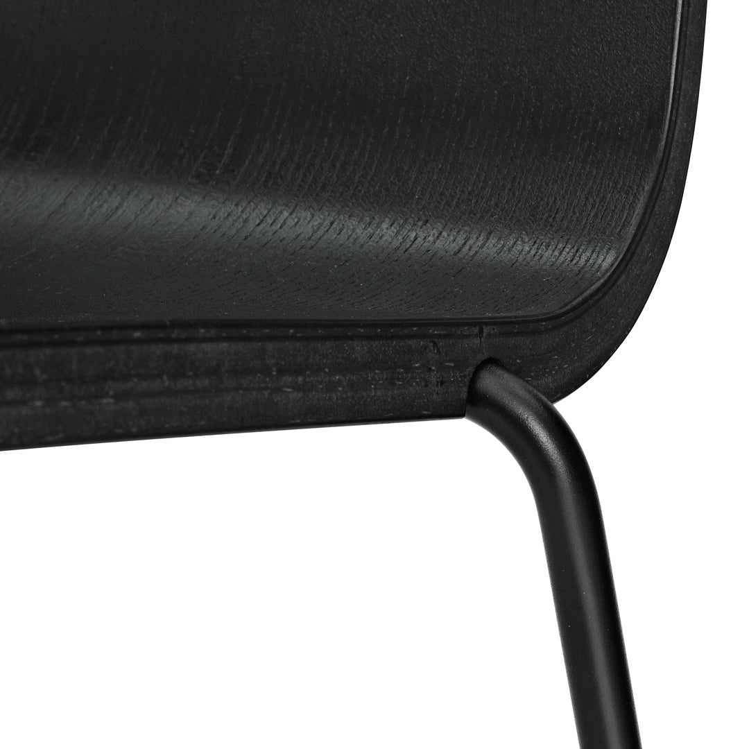 Just Chair - Heavy Duty Steel Stackable Chair for Office, Restaurant & Events - Durable & Space-Saving Seating Solution