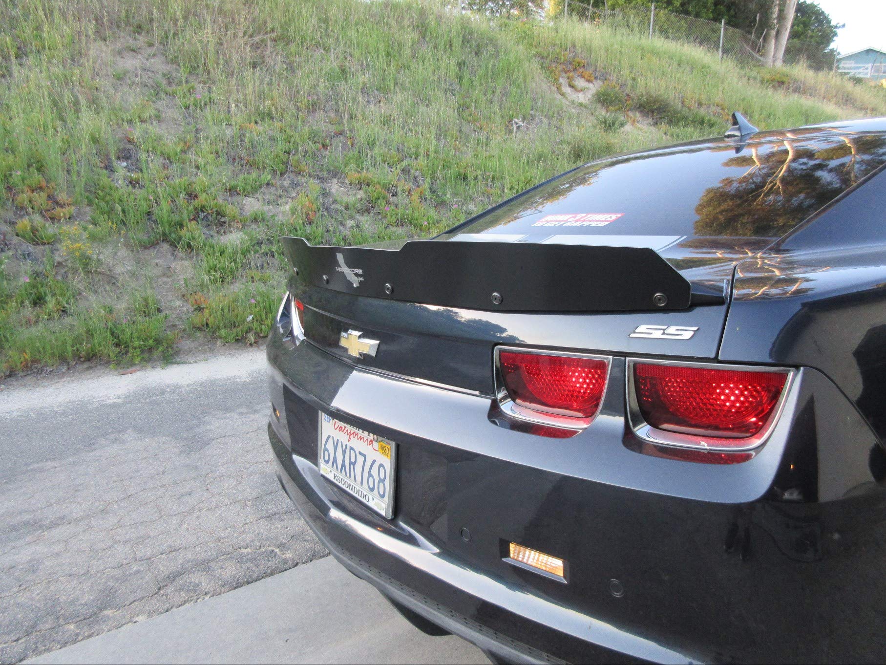 2010-2013 Camaro 5th Gen Hardcore Tall Wicker Bill Spoiler - High Performance Rear Wing - Made in USA - Perfect for Racing & Car Shows