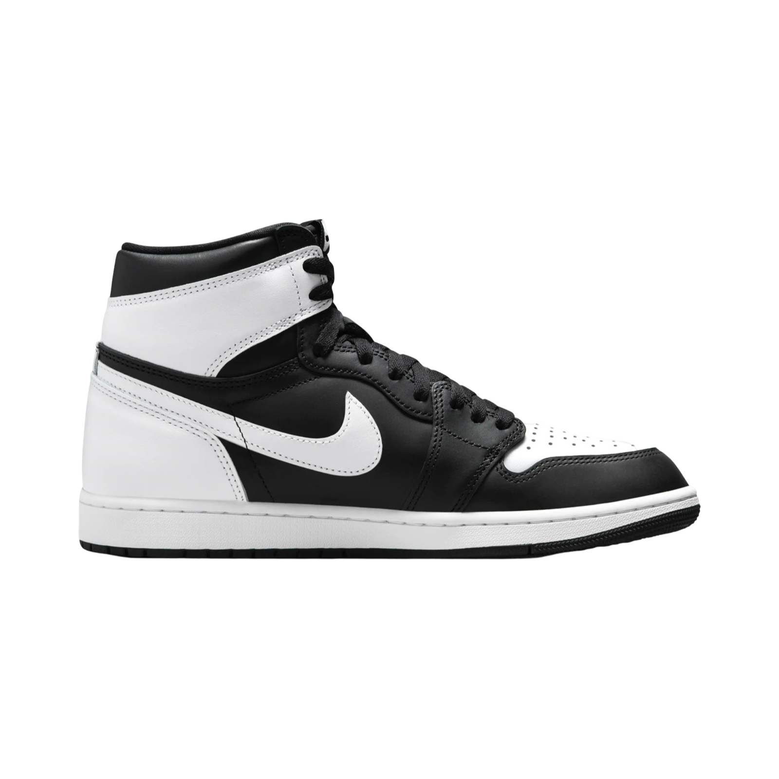 Air Jordan 1 Retro High OG Black White Sneakers - Men's Basketball Shoes for Streetwear & Casual Style - Perfect for Sports, Gym & Everyday Fashion