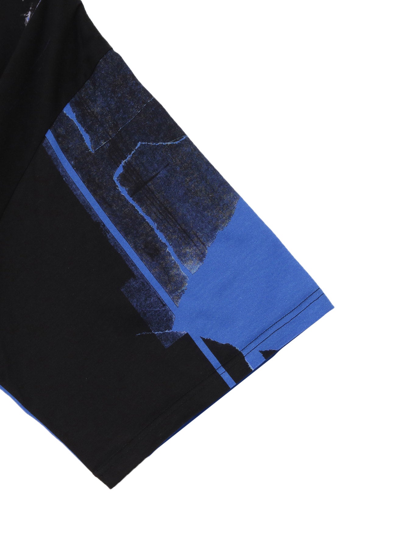 Soft Cotton Jersey Torn Hem Round Neck Jumbo T-Shirt - Short Sleeve Casual Tee for Women | Perfect for Streetwear, Layering & Everyday Comfort
