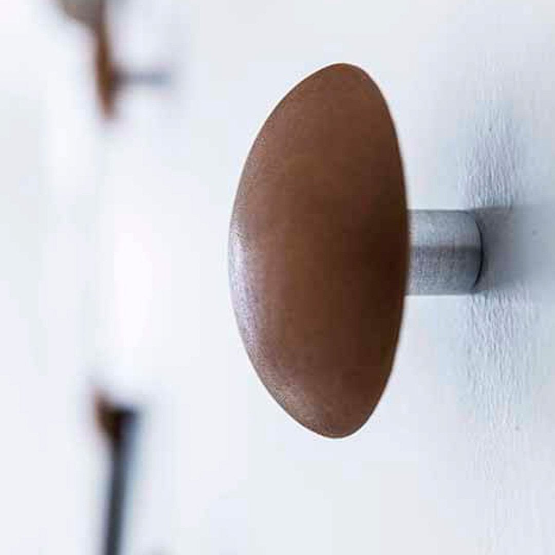 Stylish Button Up Coat Hook - Durable Wall Mounted Hanger for Jackets, Hats & Bags - Perfect for Entryway, Bedroom & Closet Organization
