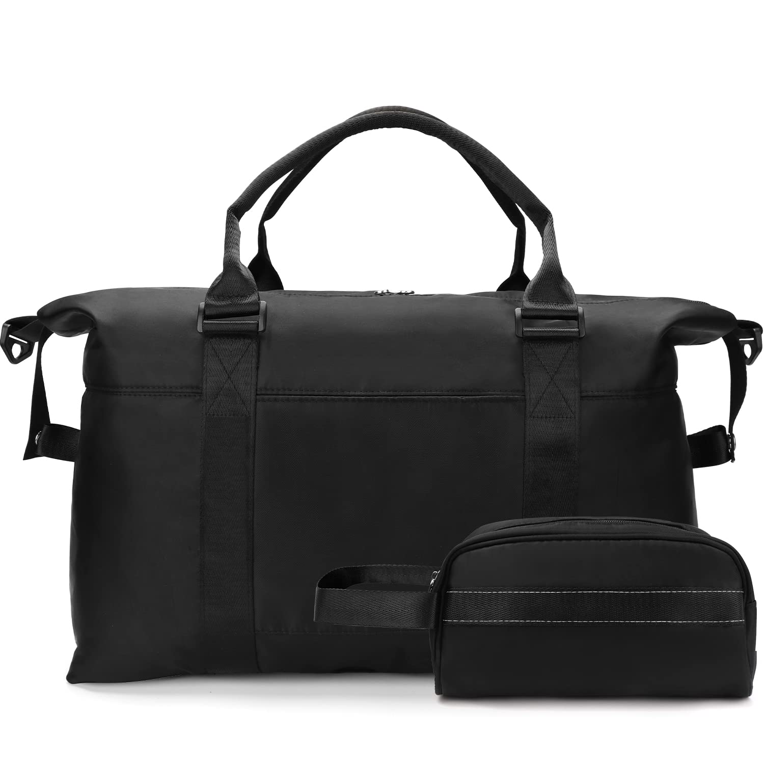 LHMTQVK Women's Weekender Bag - Large Sports Tote & Gym Duffel Bag, Perfect as Hospital Delivery Bag or Overnight Travel Bag - Great for Workouts, Maternity Visits & Weekend Getaways