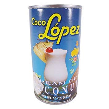 **Coco Lopez Real Cream of Coconut - 15 Oz (Pack of 12) - Perfect for Pina Coladas, Baking & Tropical Cocktails**