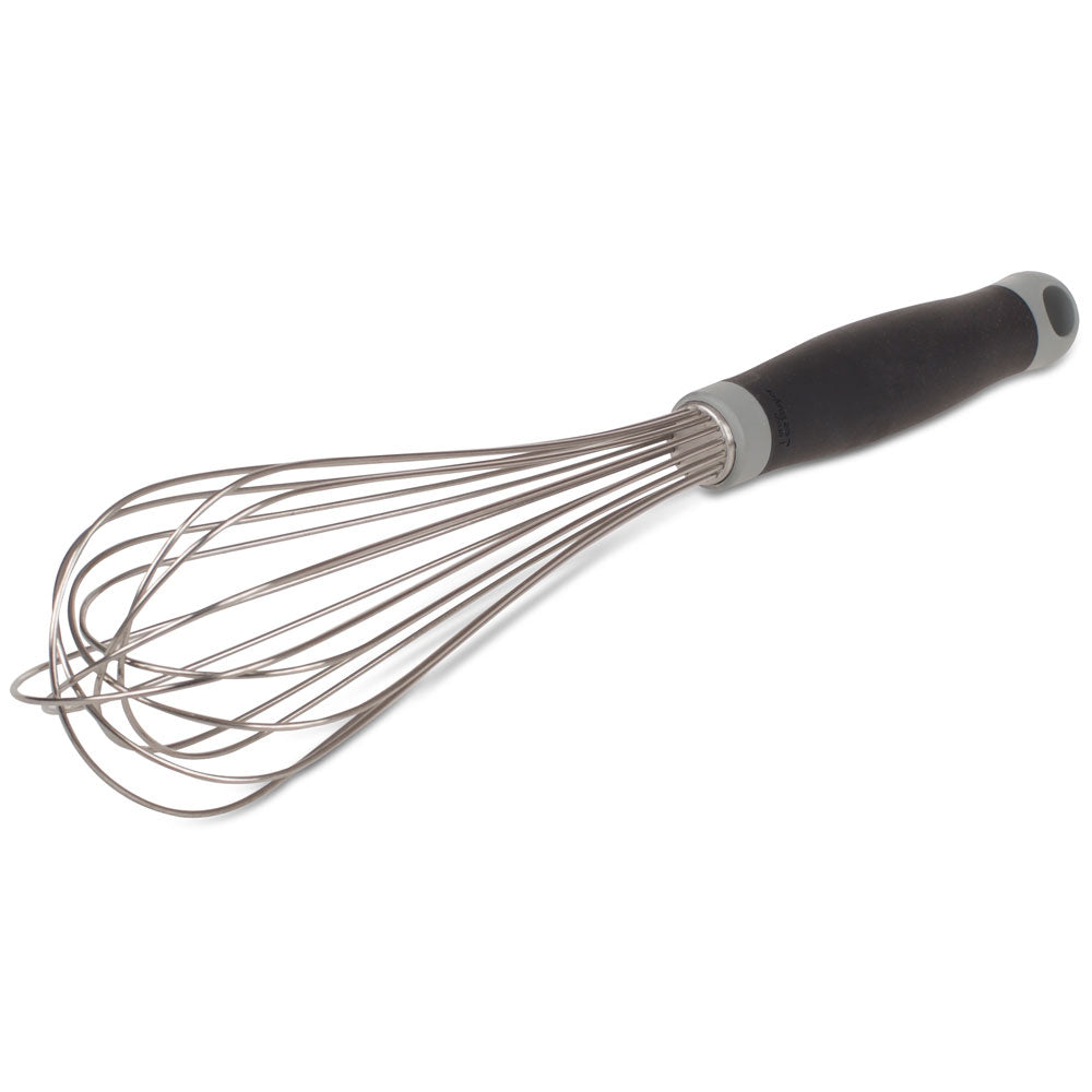 Universal Silicone Whisk - Non-Slip Ergonomic Handle, Heat-Resistant Up to 450°F - Perfect for Baking, Mixing Batters & Whipping Creams in Kitchen
