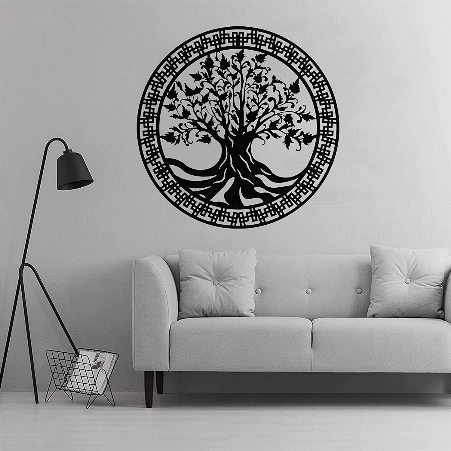 Tree of Life Metal Wall Art - 3D Family Tree Wall Decor for Home, Office, Bedroom & Living Room - Handcrafted Sculpture for Wall Hanging Decoration | Perfect for Housewarming Gifts & Spiritual Home Decor