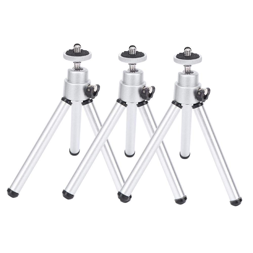 Aluminum Alloy Camera Tripod & Telescope Stand - 3-Piece Compact Portable Tripod Set for DSLR Cameras, Binoculars & Spotting Scopes | Perfect for Outdoor Photography, Hiking, Travel & Home Astronomy Use