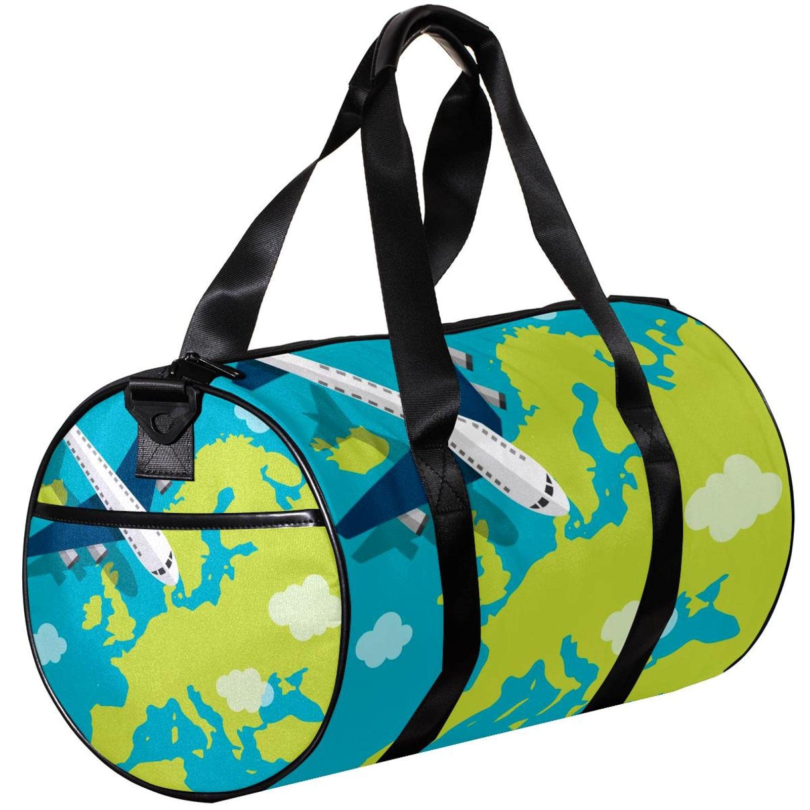 Travel Duffel Bag for Airplane & Gym - Weekender for Men & Women | Perfect for Europe Trips & Sports