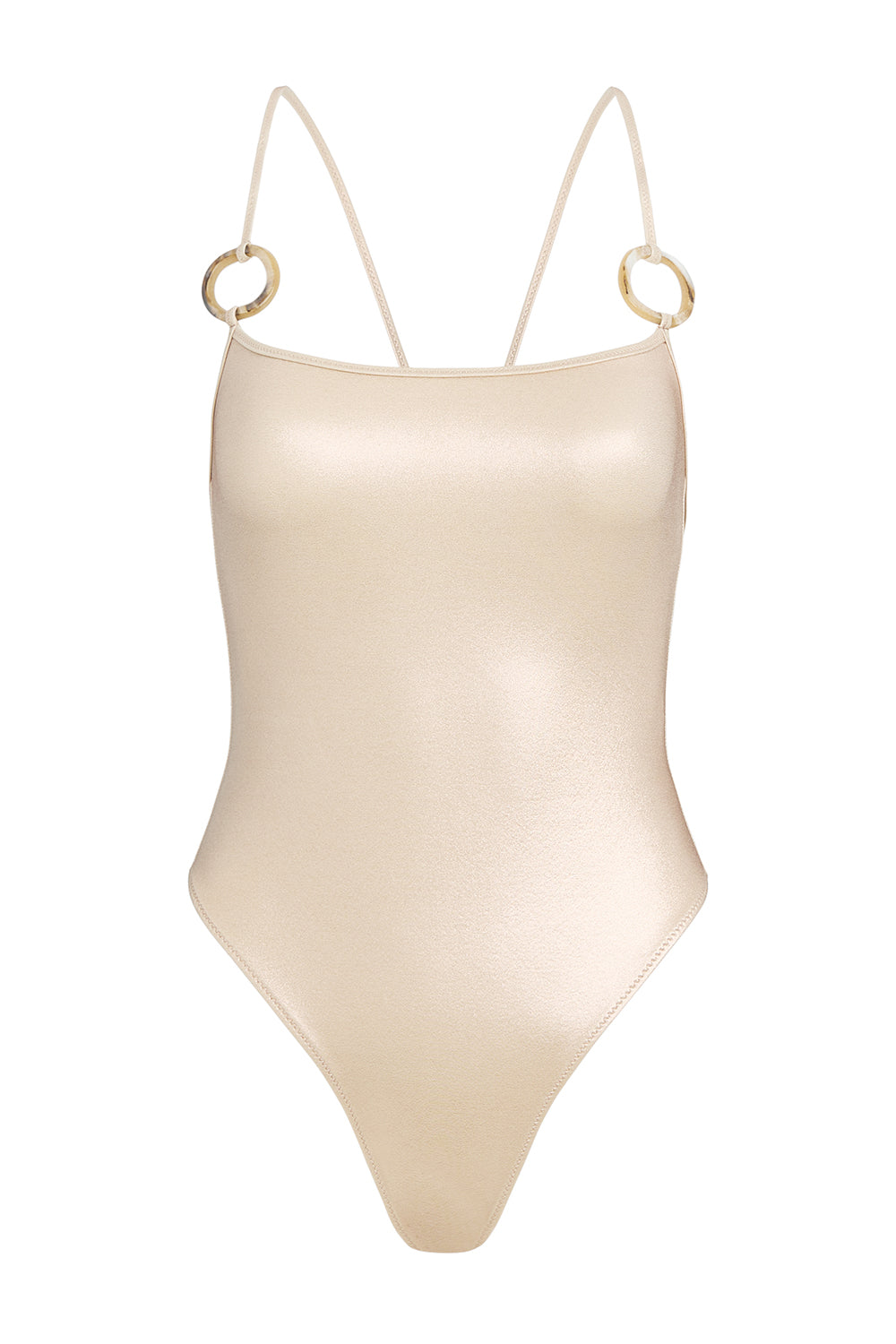 The Orb C One Piece Swimsuit - Golden Sands Color for Women | Beachwear, Pool Party & Summer Vacation Outfit