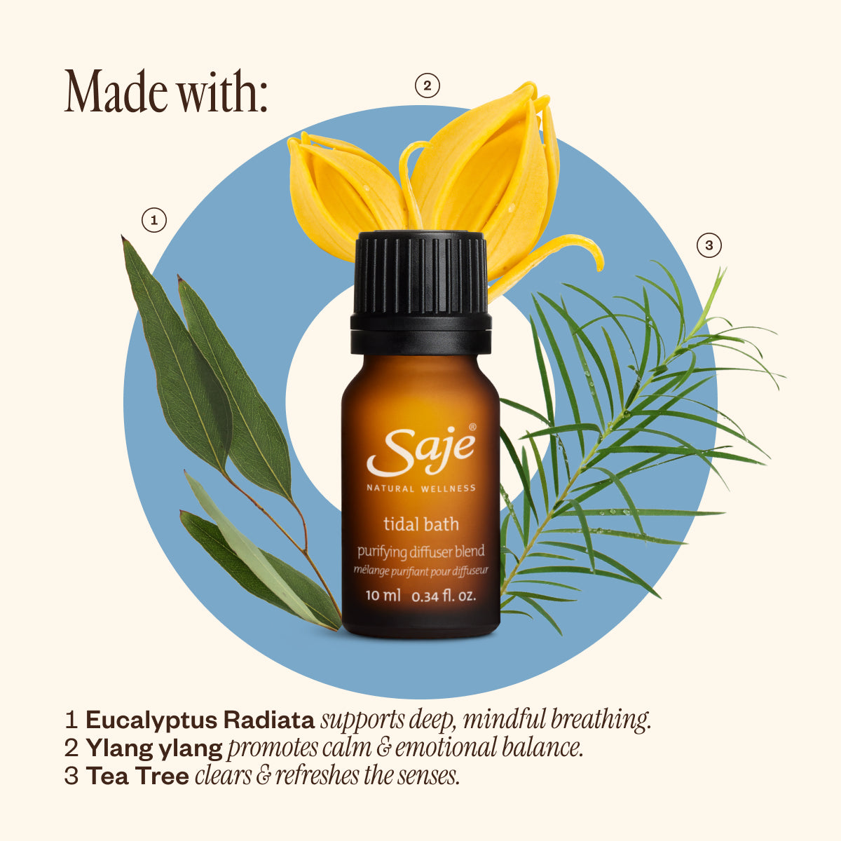 Summer Uplifting Essential Oil Diffuser Blend Drops - Energizing Aromatherapy for Home, Office & Relaxation