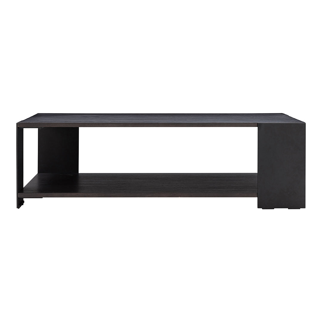 Industrial Style Cinder Block Coffee Table - Modern DIY Furniture for Living Room, Office & Outdoor Use - Sturdy Concrete Block Table (Module 32)