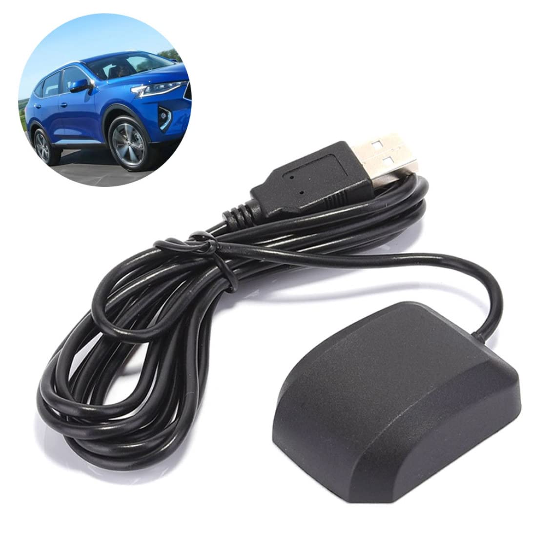 VK-162 10Hz High Sensitivity USB GPS Receiver Module with Antenna for Laptop, PC, Car, Marine & Security Systems - Perfect for Navigation, Fleet Tracking & Outdoor Adventures