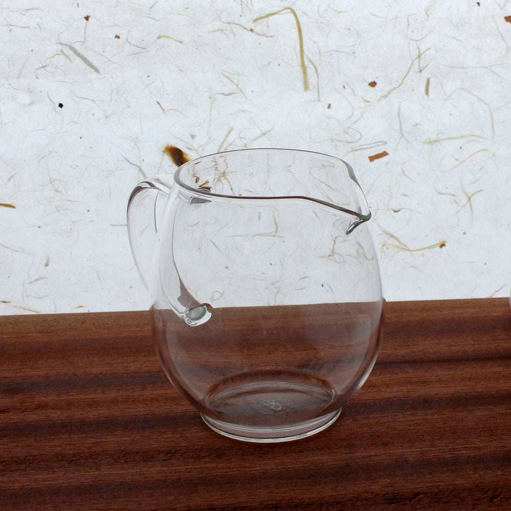 Premium 12 oz Glass Sharing Pitcher - BPA-Free Beverage Dispenser for Iced Tea, Lemonade & Cocktails - Perfect for Parties, BBQs & Outdoor Gatherings