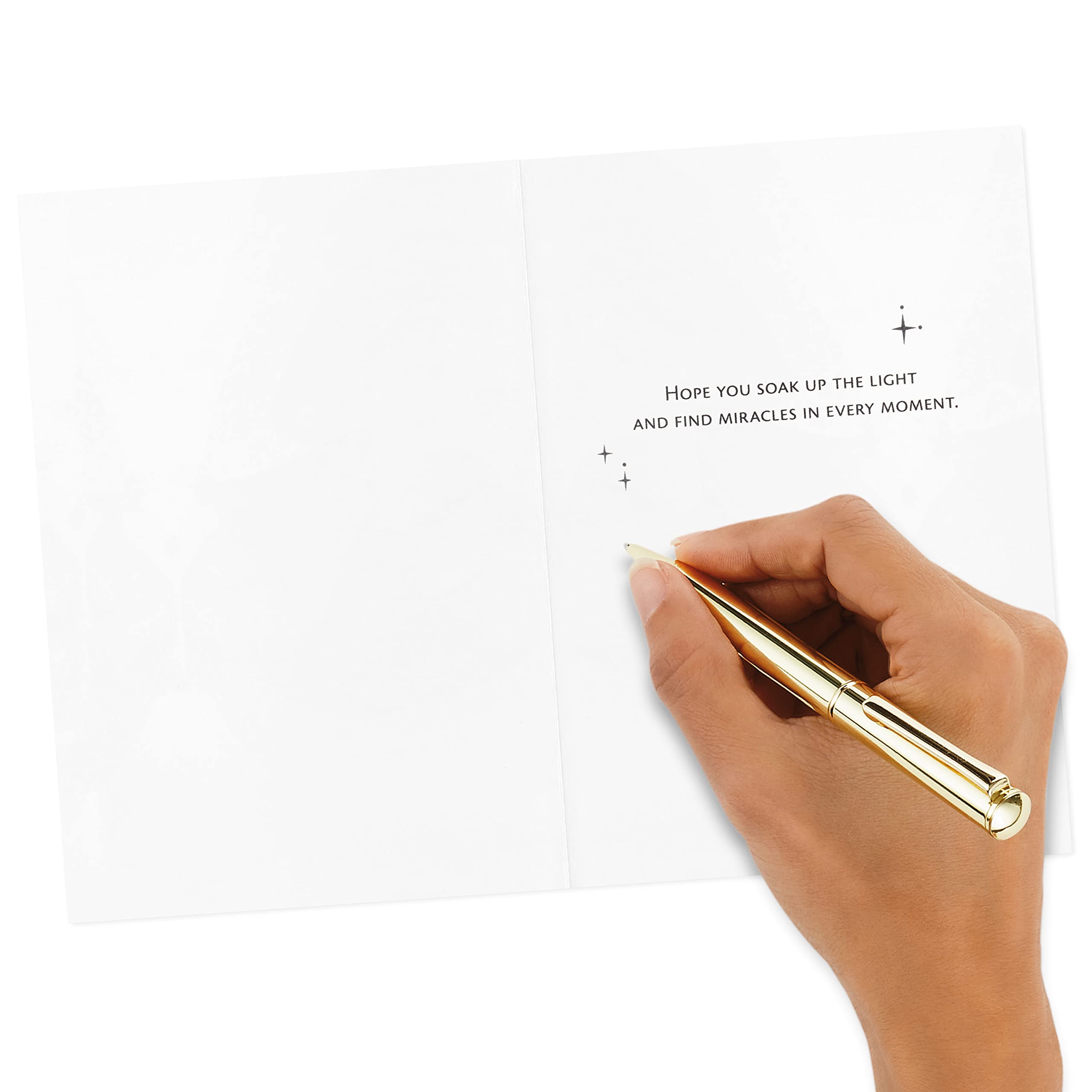 Hallmark Religious Boxed Christmas Cards - Light of Heaven (16 Cards with Envelopes) for Holiday Greetings, Church Events & Christian Celebrations