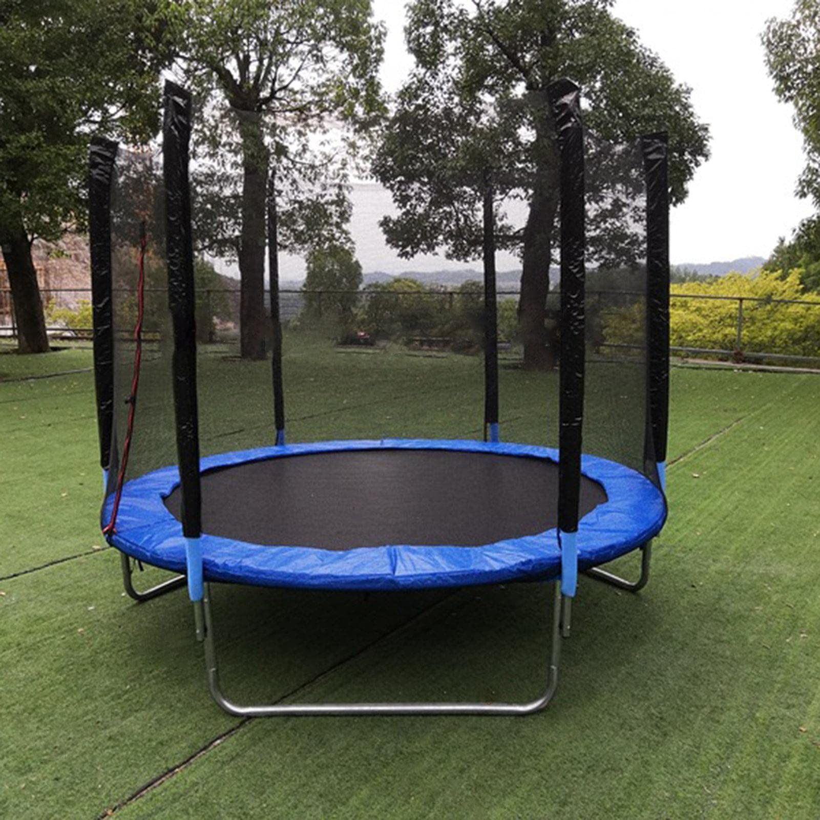 Durable Waterproof Trampoline Cover - Heavy Duty Round Trampoline Protective Pad for Edge & Springs Protection | Outdoor Play Equipment for Backyard, Garden & Kids Safety