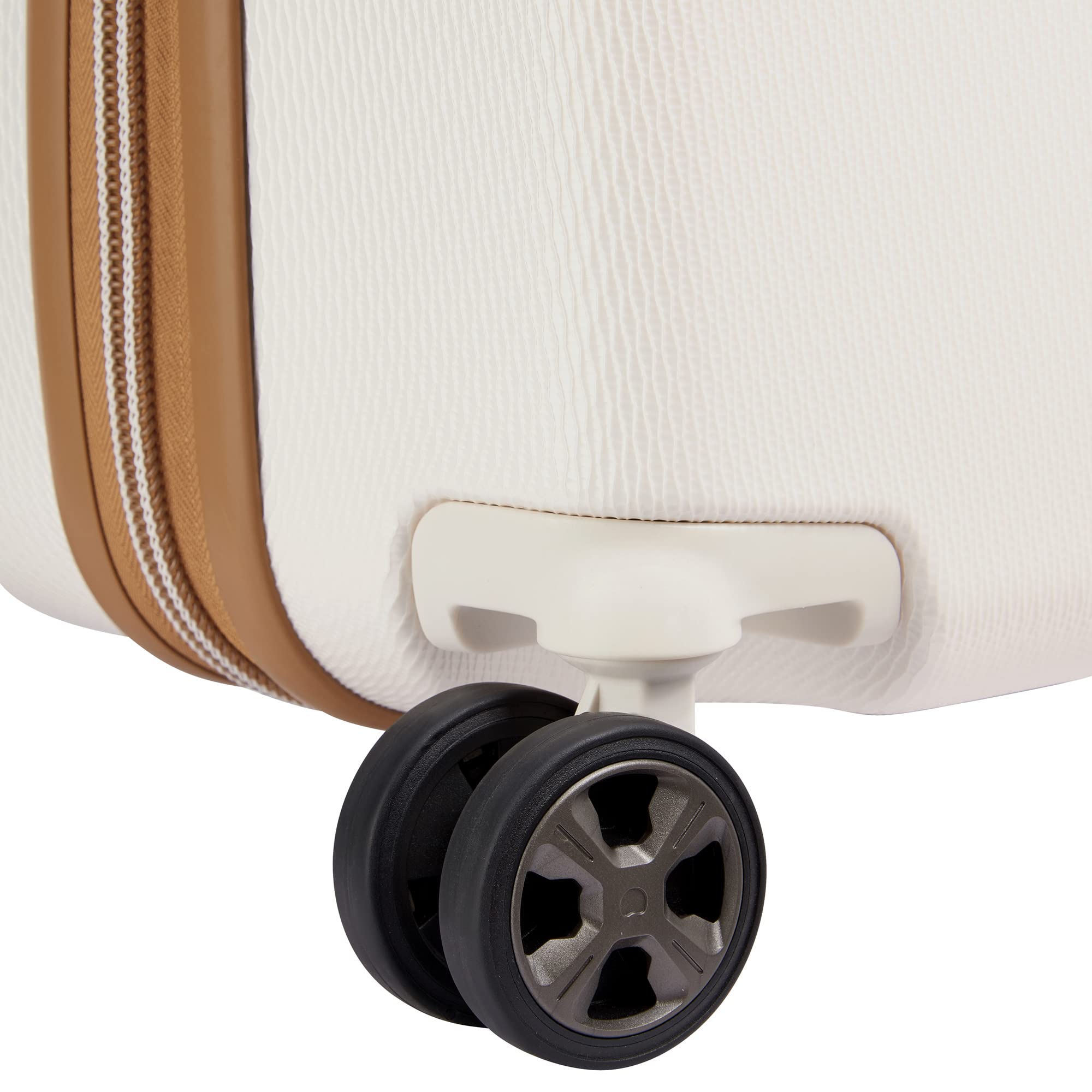 Delsey Paris Chatelet Air 2.0 26 Inch Hardside Spinner Luggage - Lightweight Checked Suitcase with 360° Wheels for Travel, Business Trips & Vacations | Angora Color