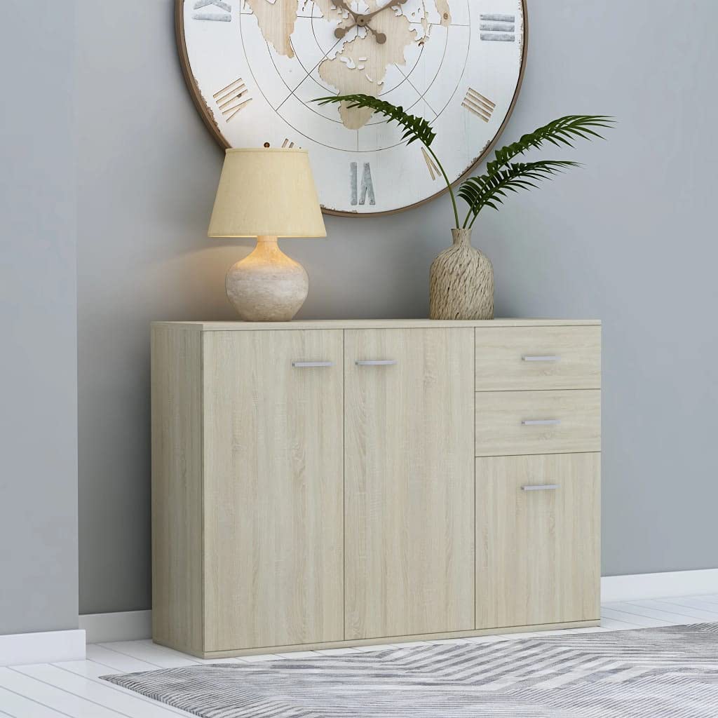 Free Standing Sideboard Cabinet for Kitchen & Office Storage