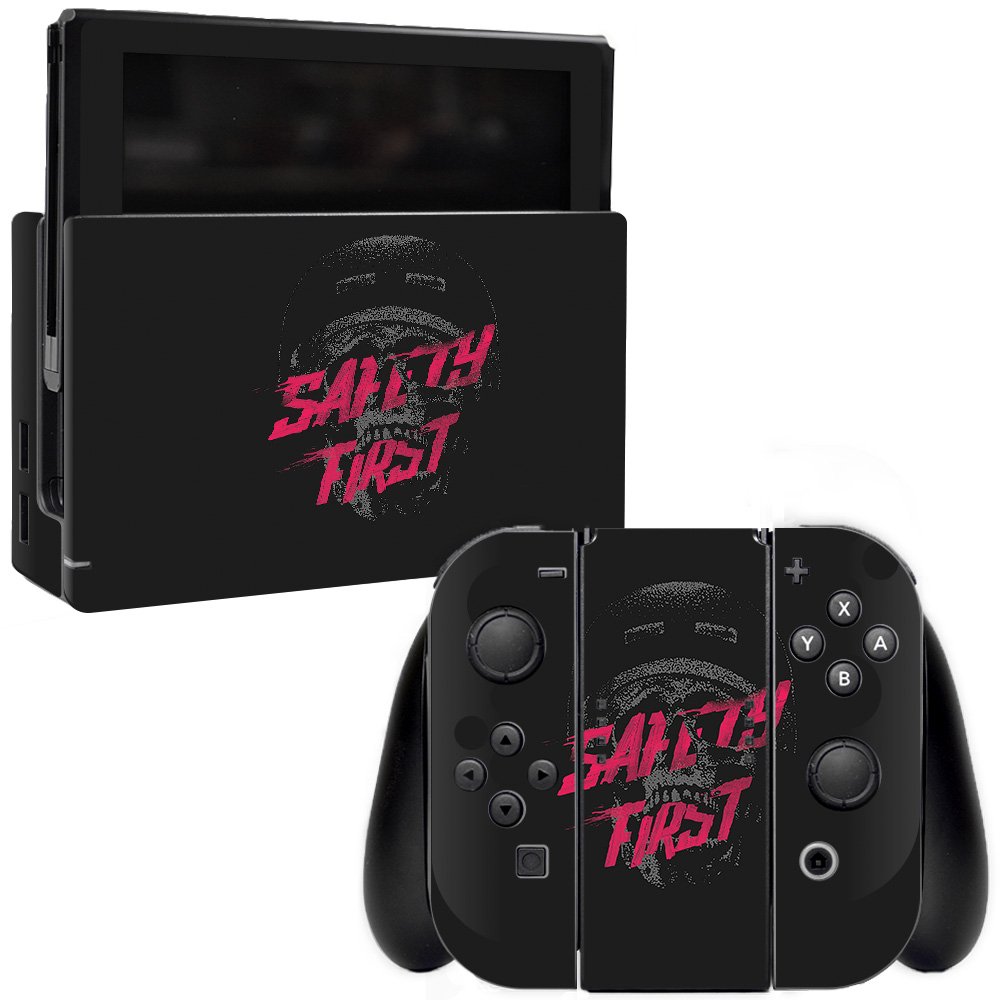 Premium Nintendo Switch Skin - Protective & Durable Vinyl Decal Wrap Cover | Easy to Apply & Remove | Made in USA | Perfect for Gaming Protection & Customization | Great for Travel, Home Use & Gift Giving