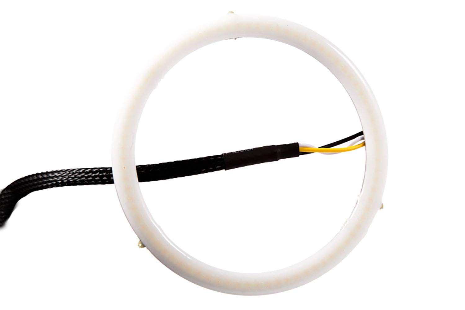 Halo Lights LED 100mm White Single Diode Dynamics - High Performance Automotive Accent Lighting for Cars, Trucks & Motorcycles | Durable Waterproof Design for Off-Road & Night Driving