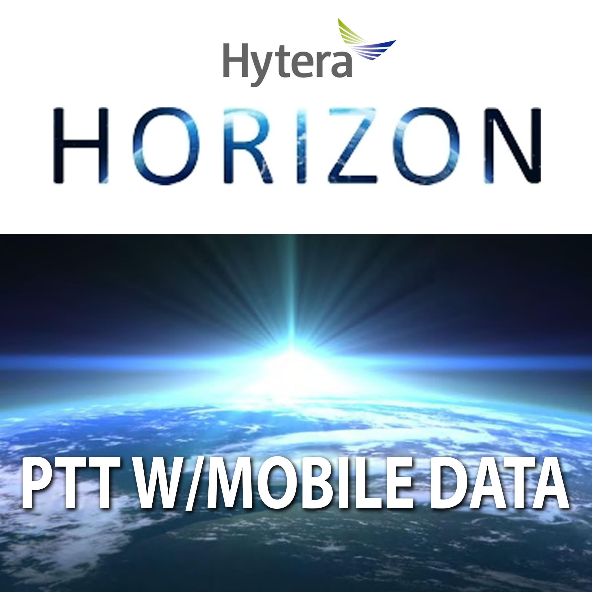 Hytera Horizon PTT & Mobile Data Annual Service Plan - Reliable Push-to-Talk Communication for Business & Public Safety Teams - Perfect for Construction, Security & Emergency Response Scenarios