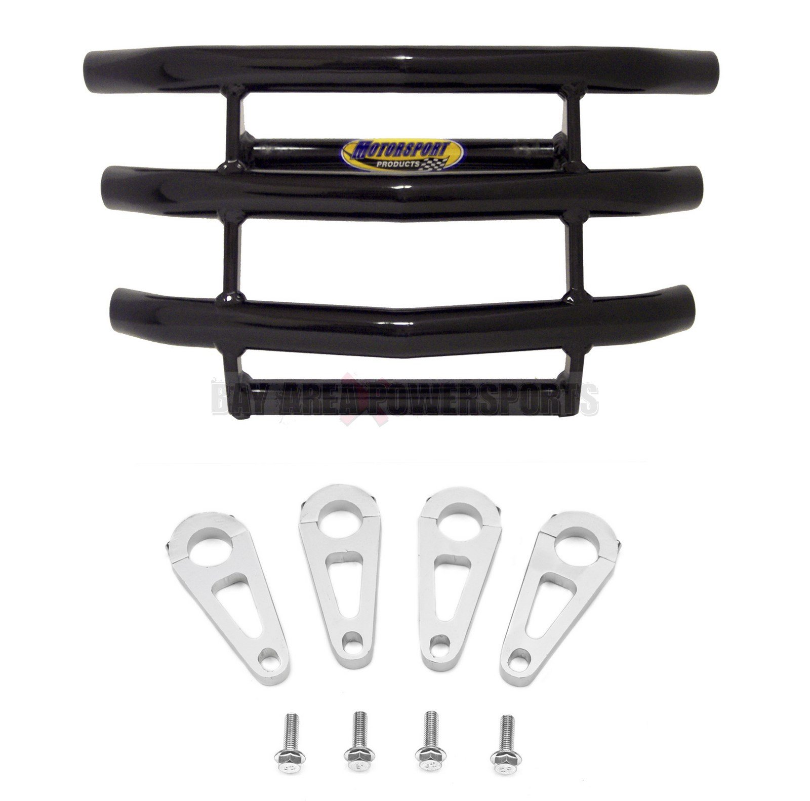 Black Sport Front Bumper Bar for Honda TRX250R TRX 250R - Heavy Duty ATV Protection for Off-Road & Trail Riding