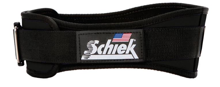 Schiek 2004 Triple Patented Nylon Weightlifting Belt for Powerlifting, CrossFit & Gym Training - Durable Support for Heavy Lifting