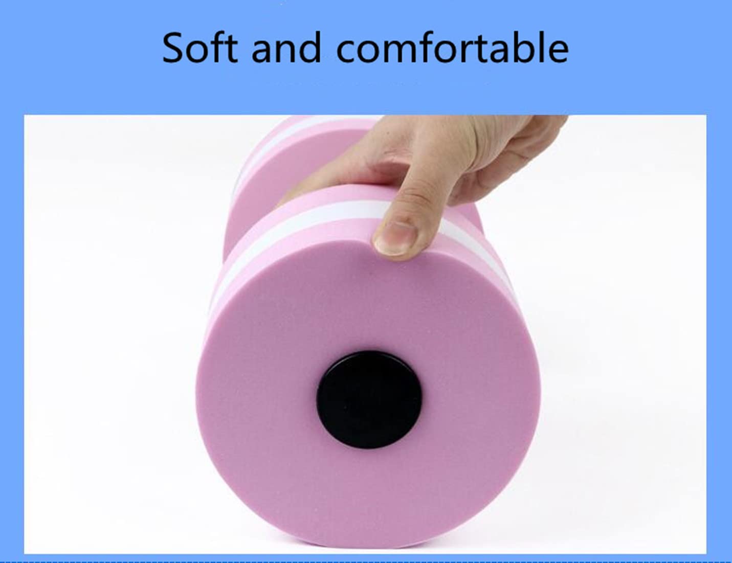 Floating Dumbbells for Water Aerobics - Set of 2 (Pink, Red, Blue, Green) - Perfect for Pool Fitness, Swimming, and Aqua Workouts